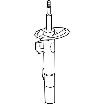 BMW 31-31-1-091-569 Front Left Suspension Strut Assembly