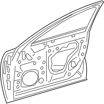 Lexus 67002-50140 Panel Sub-Assembly, Front Door Inside