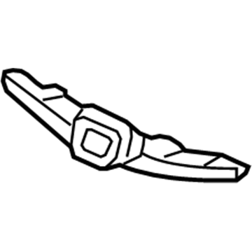 Honda 71121-SLN-A01 Base, Front Grille