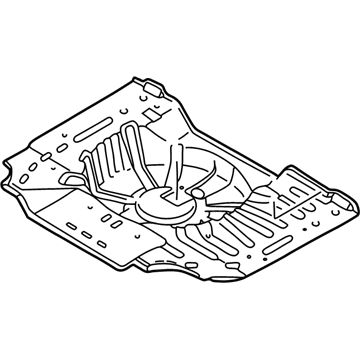 Infiniti 74514-AR230 Floor-Rear, Rear