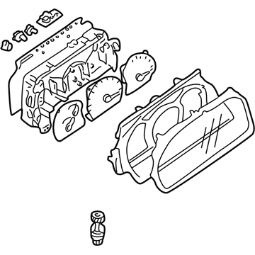 GM 30027874 Speedometer Instrument Cluster (On Esn)