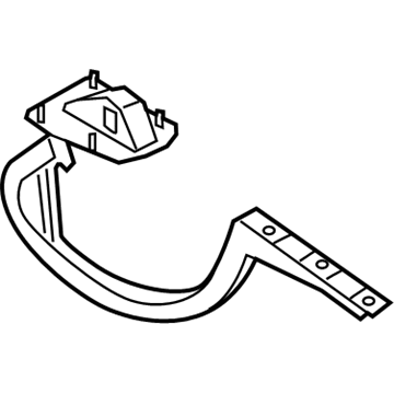 BMW 41-00-7-417-256 Right Trunk Lid Hinge