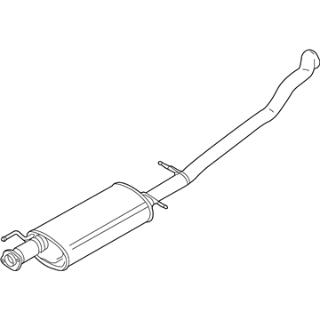 Ford GL7Z-5230-A Muffler & Pipe