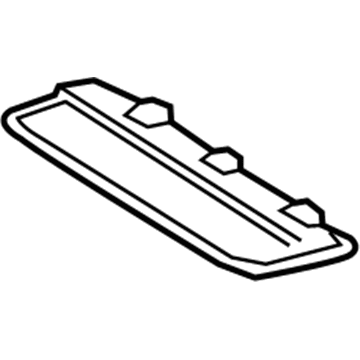 BMW 51-44-7-312-135 Cover For Left Loudspeaker