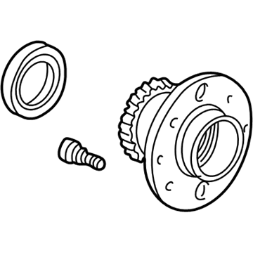 Acura 42200-SR3-A06 Bearing Assembly, Hub Unit (Koyo)