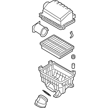 Hyundai 28110-F2400 Cleaner Assembly-Air