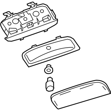 GM 92189674 Dome Lamp Assembly