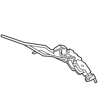 GM 30021396 Front Door Lock Assembly, LH (On Esn)