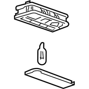 GM 22774355 Reading Lamp Assembly