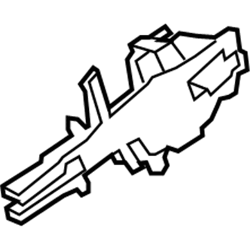 BMW 51-21-7-137-053 Carrier, Outside Door Handle, Rear Left