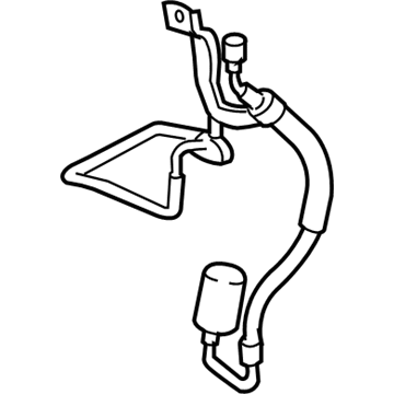 Lexus 88703-48092 Hose, Cooler Refrigerant Discharge, NO.1