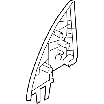 Infiniti 80292-3JA0A Corner Fin RH Inner