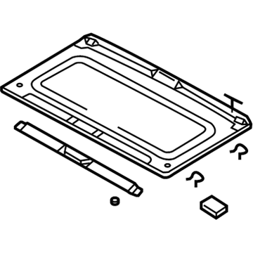 GM 96464392 Sunshade