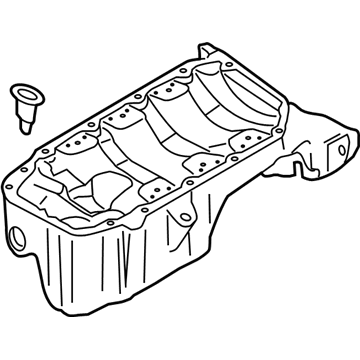 GM 25181235 Oil Pan