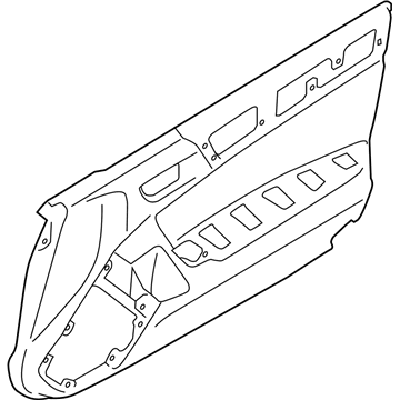 Toyota SU003-04423 Door Trim Panel