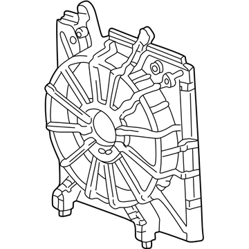 Honda 19015-RJE-A01 Shroud