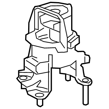 Lexus 12371-F0020 INSULATOR, Engine Mounting