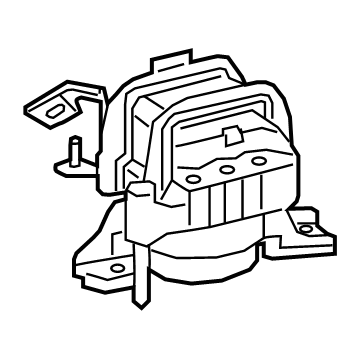 Lexus 12311-F0020 Bracket, Engine Mount