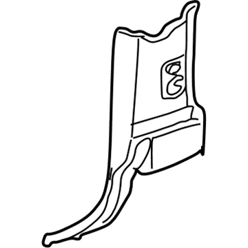 Mopar 5HA58XDVAF Panel-B Pillar