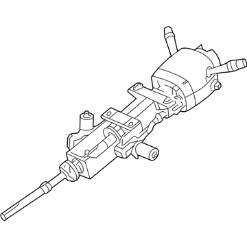 GM 25858237 Column Asm-Steering *Ebony