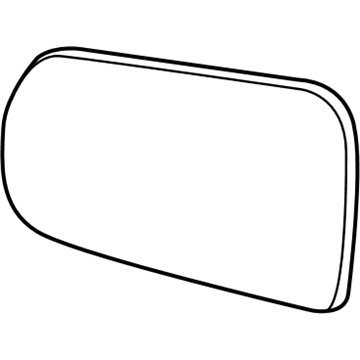 GM 22961811 Mirror-Outside Rear View (Reflector Glass & Backing Plate)