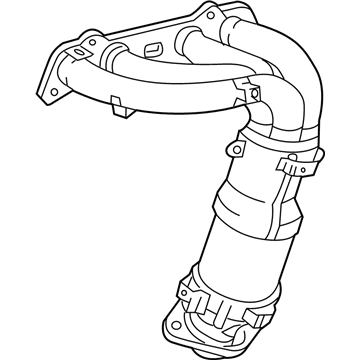 Toyota 25051-74060 Manifold Converter Sub-Assembly