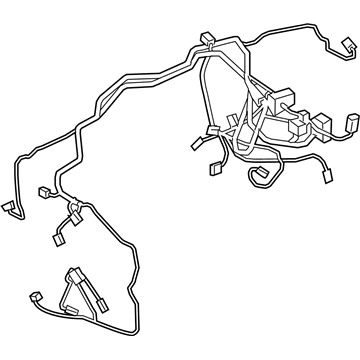 BMW 64-11-6-996-980 WIRING SET, HEATER/AIR CONDI