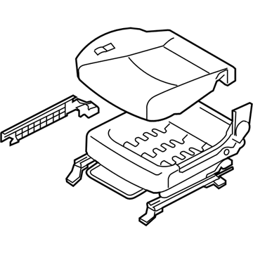 Kia 882062J350ACL Cushion Assembly-Front Seat