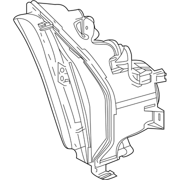 Lexus 81510-11040 Lamp Assembly, Front Turn Signal