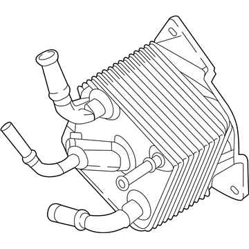 Nissan 21606-28X1A Oil Cooler Assy-Auto Transmission