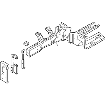 Kia 64605A7600 Member Assembly-Front Si