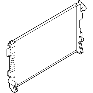 Ford EA8Z-8005-A Radiator