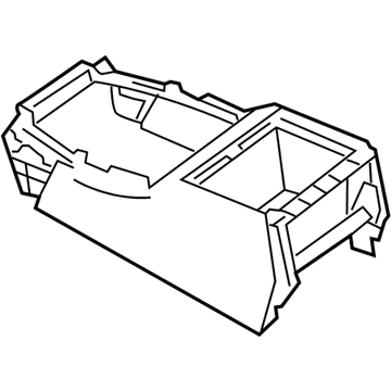 Nissan 96948-1LA0A Console Assembly-Floor, Front