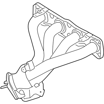 Hyundai 28510-2E390 Exhaust Manifold Catalytic Assembly