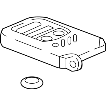 Honda 72147-TBA-A02 Fob Assembly, Entry Key