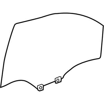 GM 15147574 Door Glass