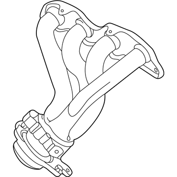 Acura 18100-PRB-A01 Manifold, Exhaust