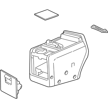 Ford FL7Z-78045A36-AB Rear Console