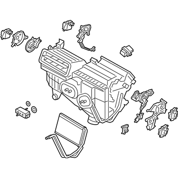 Ford HS7Z-19B555-N Evaporator Assembly