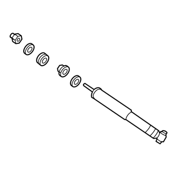 GM 92157266 Rear Shock Absorber Kit