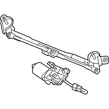 Kia 981001U000 Windshield Wiper Motor & Link Assembly