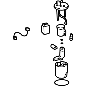 GM 19185091 Fuel Tank Fuel Pump Module (Sender & Pump & Regulator)