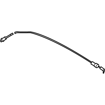 Nissan 80513-CD000 Cable-Lock Knob, LH