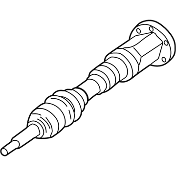 Mopar RL072214AA Axle Half Shaft