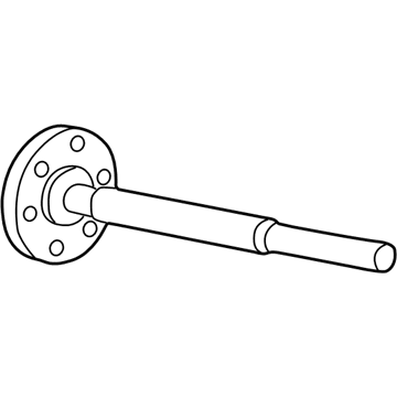 Mopar 52069886AB Right Cv Axle Assembly-Joint Half Shaft