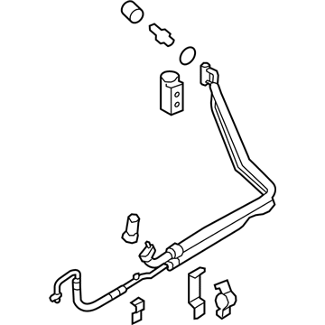 Kia 977753T300 Suction & Liquid Tube Assembly