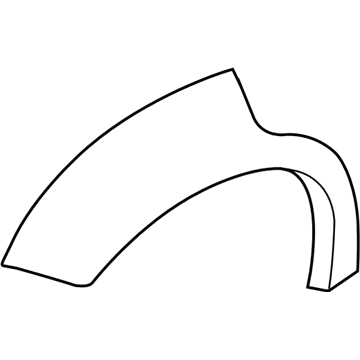 Hyundai 87714-2E000 GARNISH-Fender Side, RH
