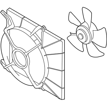 GM 96536666 Fan Module