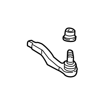 Acura 53560-SL0-A01 End, Driver Side Tie Rod