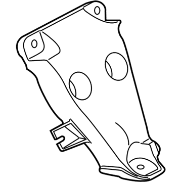 BMW 22-11-6-861-401 Engine Supporting Bracket Left